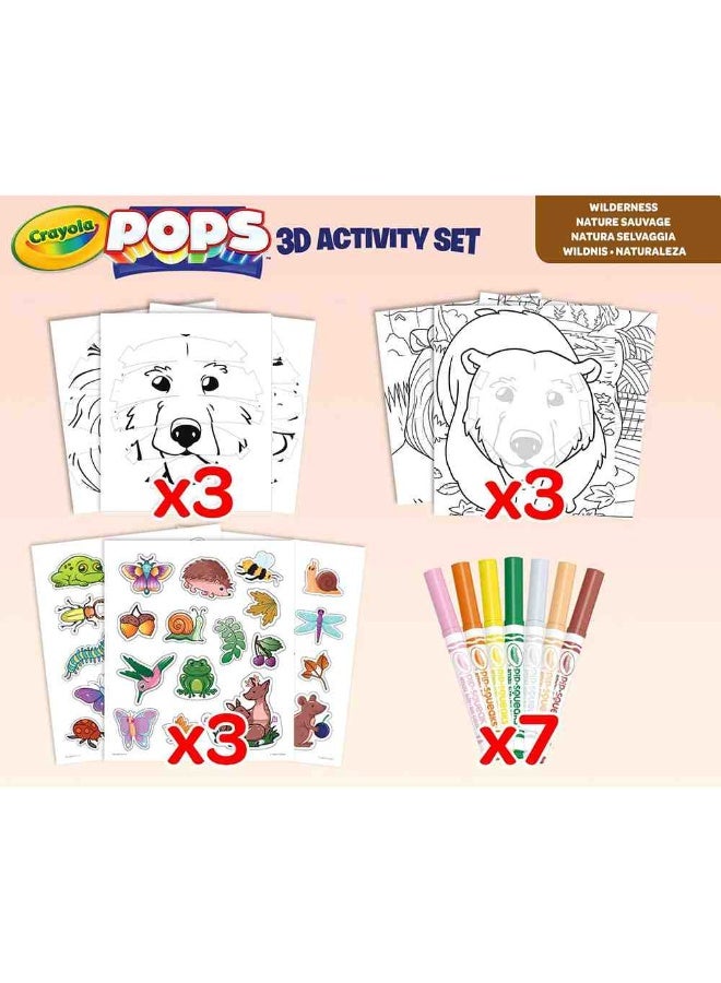 Crayola Pops Wilderness 3D Activity Set - Image 4