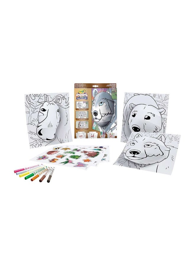 Crayola Pops Wilderness 3D Activity Set - Image 1