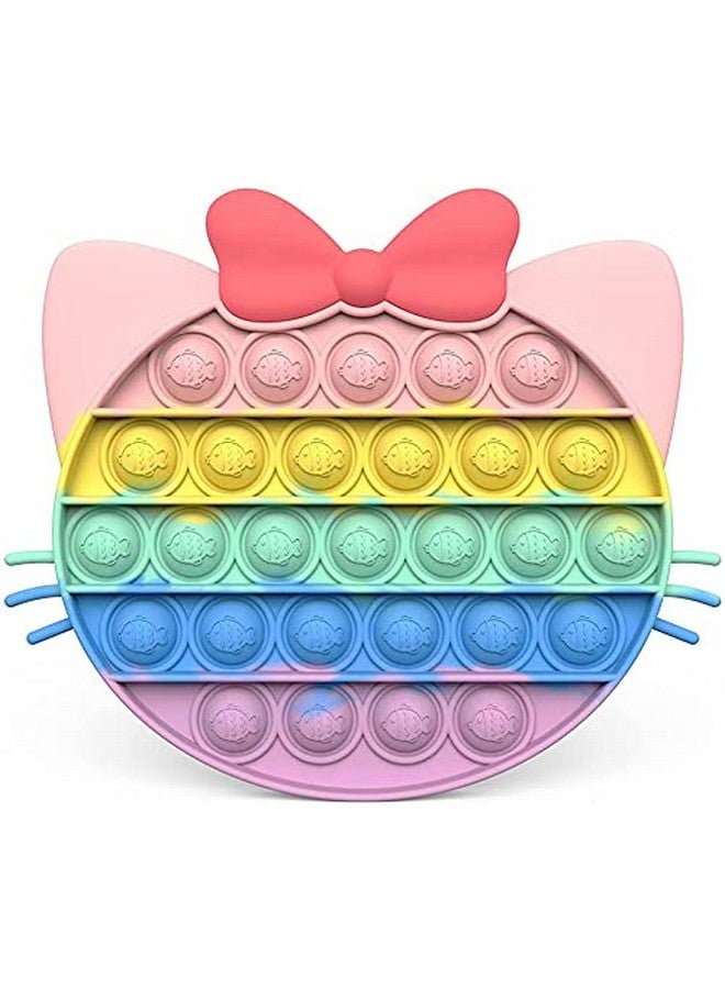 فنبلاست لعبة FunBlast Pop It Fidget Toy، لعبة تخفيف التوتر المصنوعة من السيليكون للأطفال المصابين بالتوحد ذوي الاحتياجات الخاصة، لعبة حسية بالضغط (حشرة) - Image 1