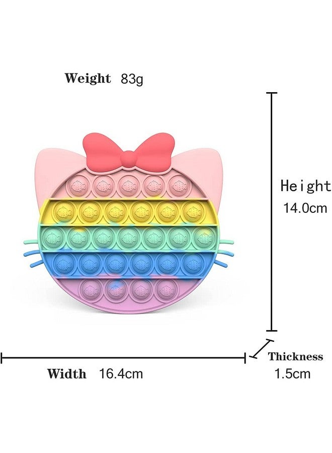 فنبلاست لعبة FunBlast Pop It Fidget Toy، لعبة تخفيف التوتر المصنوعة من السيليكون للأطفال المصابين بالتوحد ذوي الاحتياجات الخاصة، لعبة حسية بالضغط (حشرة) - Image 2