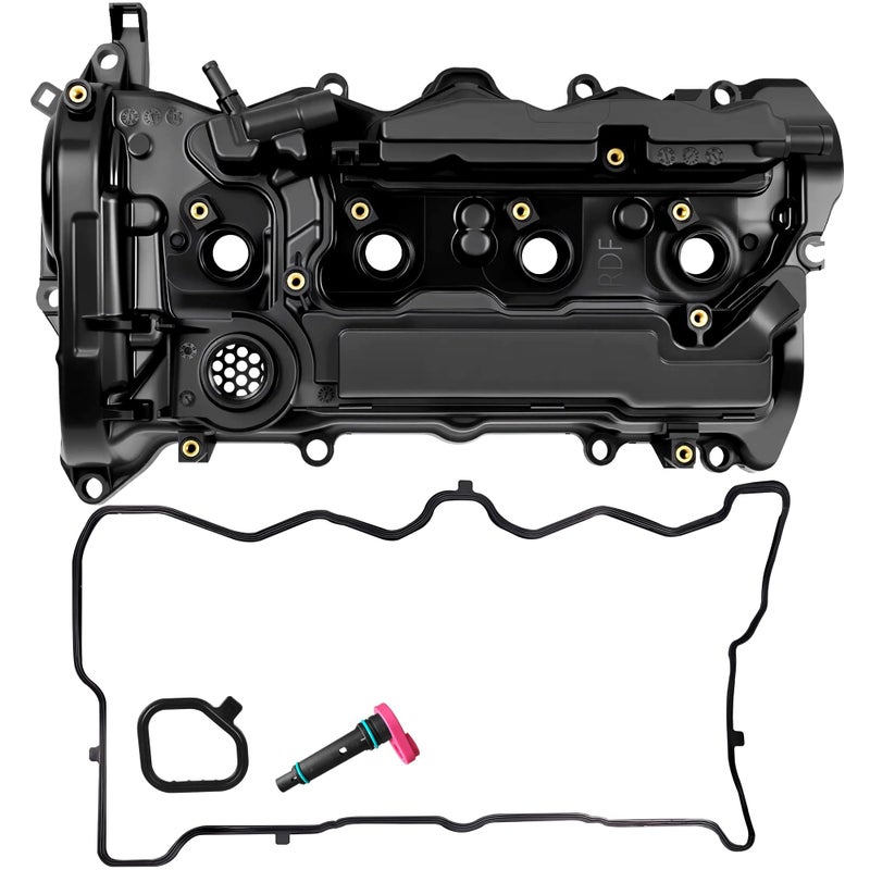 XIMAKA 12310RDFA01 Engine Valve Cover with Gasket PCV valve Compatible with Honda Accord 20132017 CRV CRV 20152019 L4 24L Replaces 12310RDFA01 123105A2A01 - Image 3