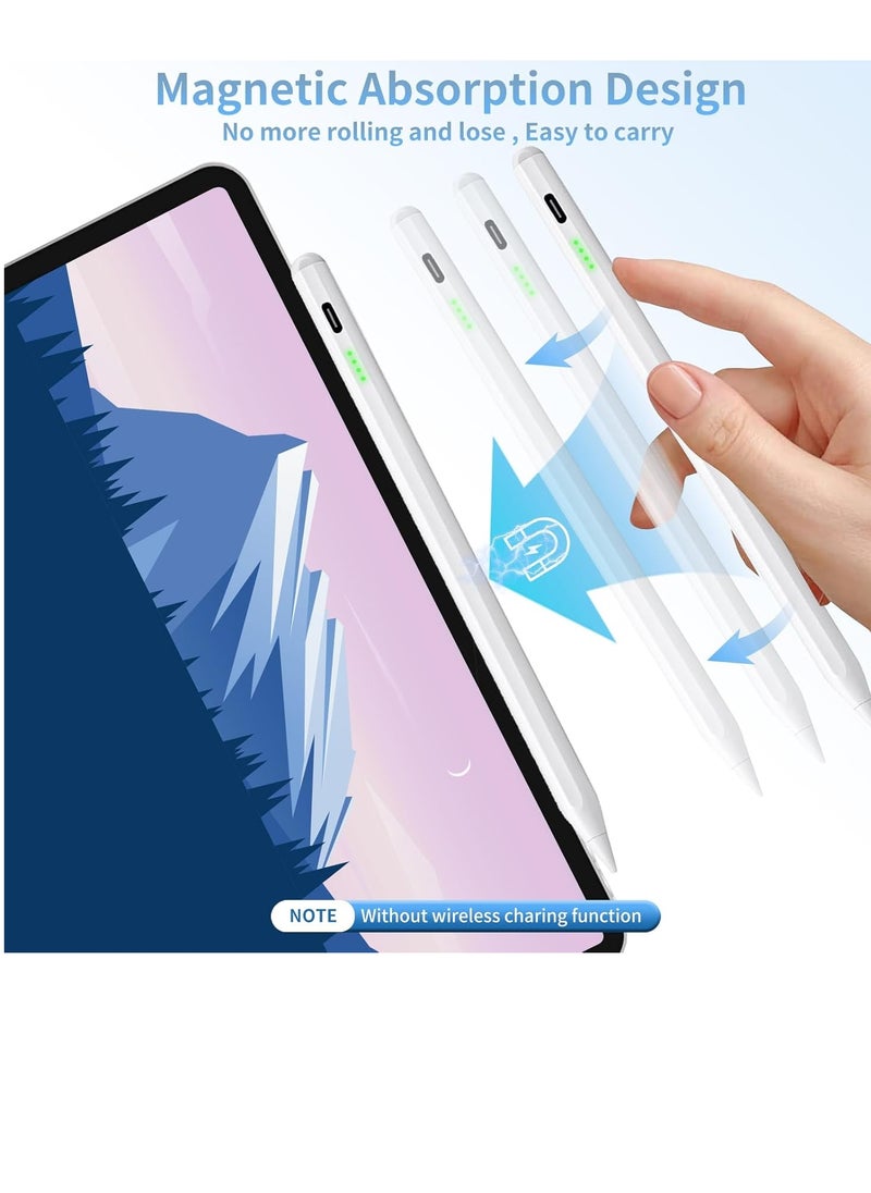 Generic - Stylus Pen for iPad with Active Pen with Palm Rejection and Smart Touch Magnetic Shortcut Key - Image 1