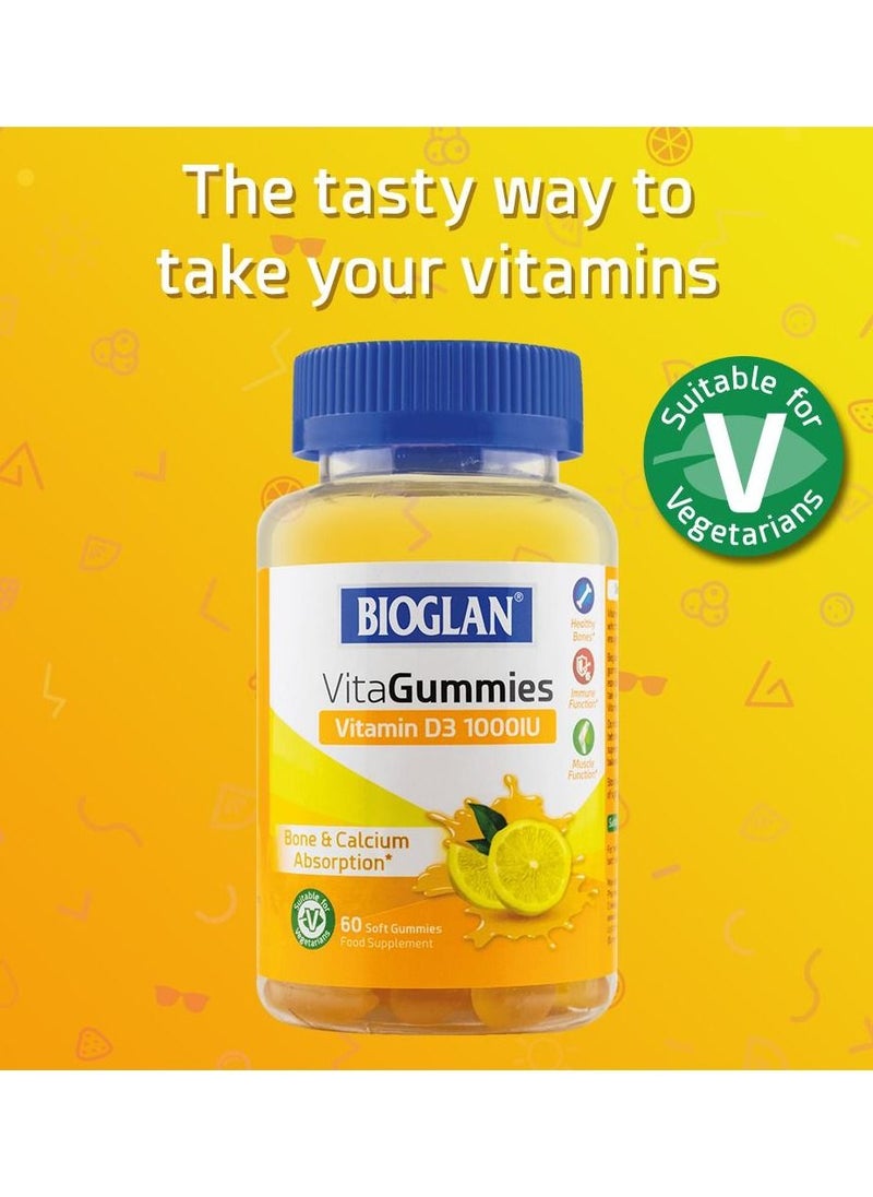 BIOGLAN - Vitamin D3 VitaGummies 60 Gummies - Image 1