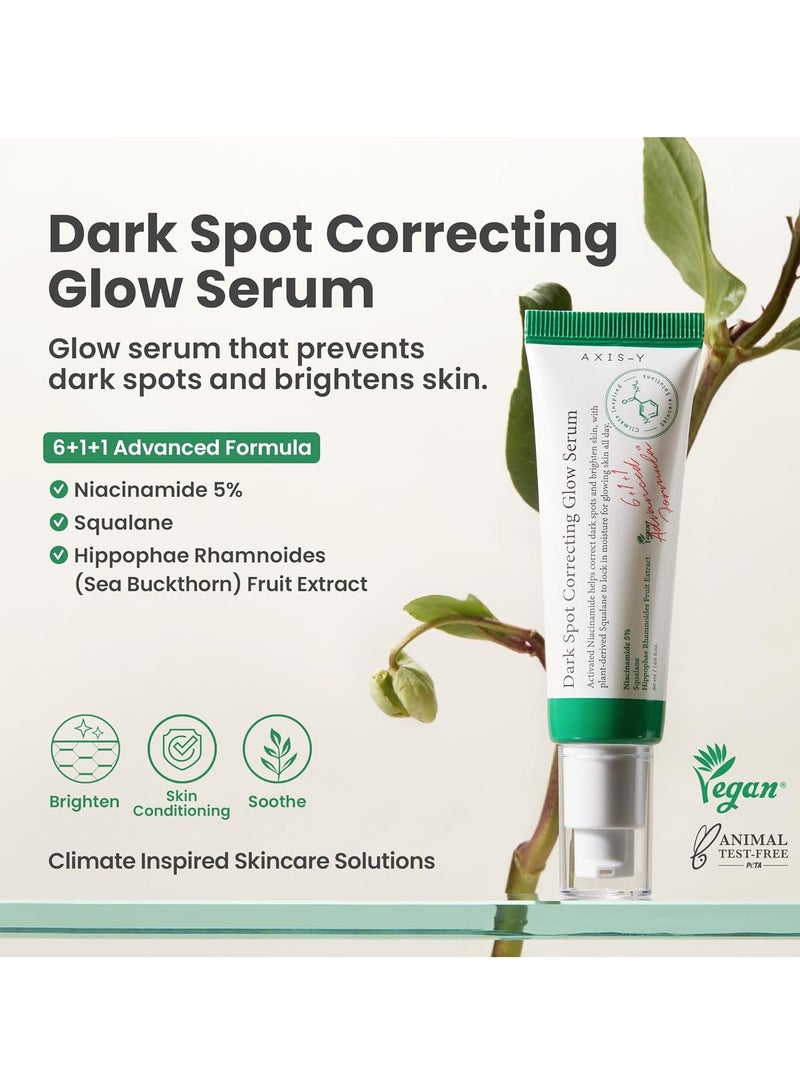 AXIS Dark Spot Correcting Glow Serum Brightening Serum Korean Skincare Dark Spot Treatment Hyperpigmentation Treatment 50ml  - Image 2
