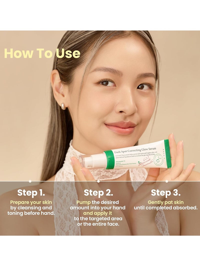 AXIS Dark Spot Correcting Glow Serum Brightening Serum Korean Skincare Dark Spot Treatment Hyperpigmentation Treatment 50ml  - Image 5