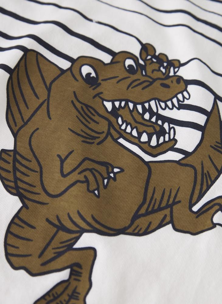 NAME IT Kids Printed Crew Neck T-Shirt - Image 3