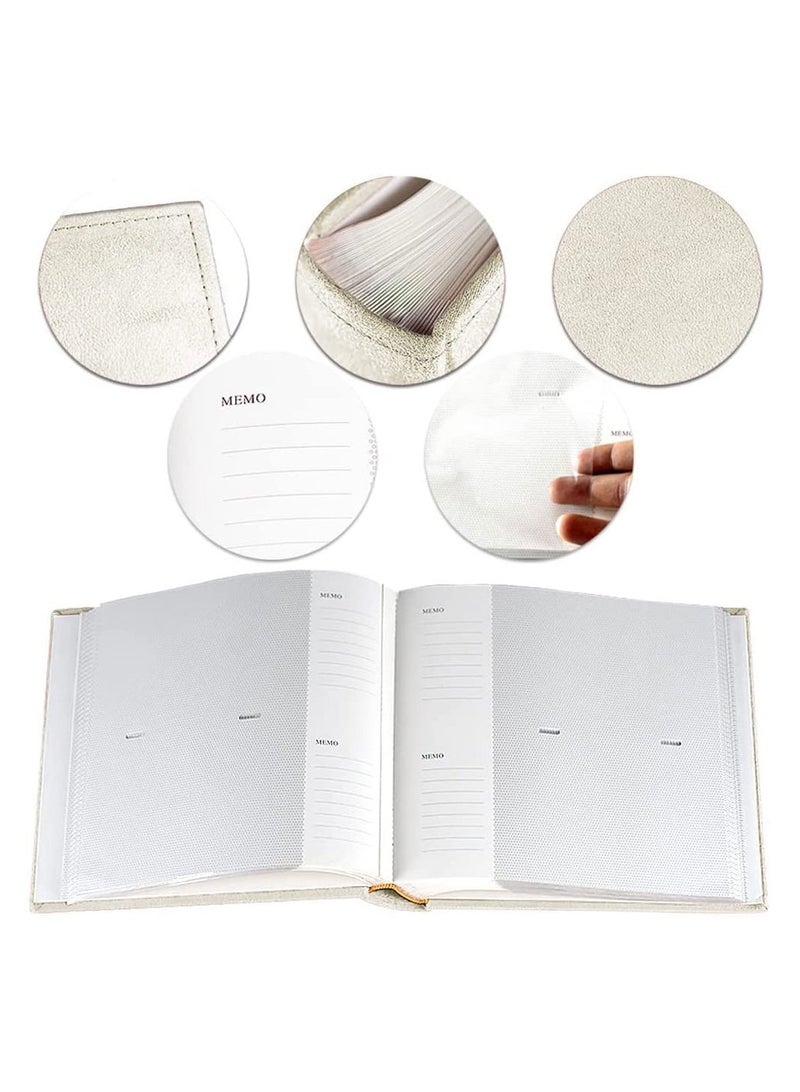 HomarKet Vacation Photo Album Hold 300 Horizontal and Vertical 4x6 Photos Albums for Your Family  - Image 3