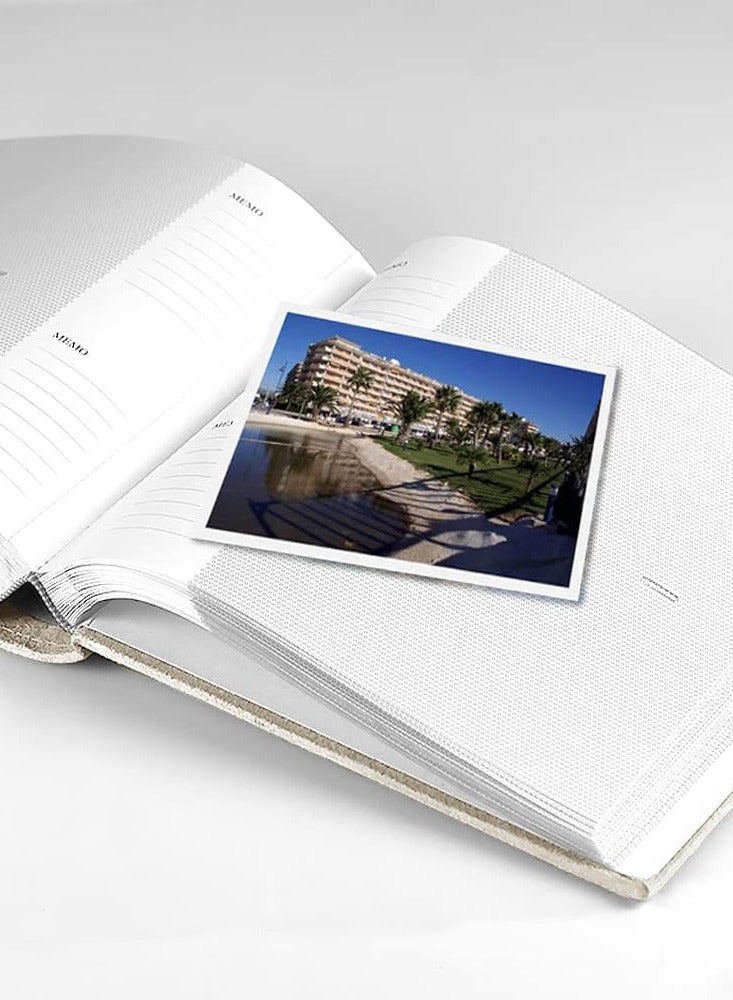 HomarKet Vacation Photo Album Hold 300 Horizontal and Vertical 4x6 Photos Albums for Your Family  - Image 4