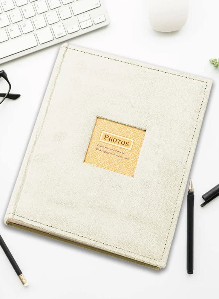 HomarKet Vacation Photo Album Hold 300 Horizontal and Vertical 4x6 Photos Albums for Your Family  - Image 5