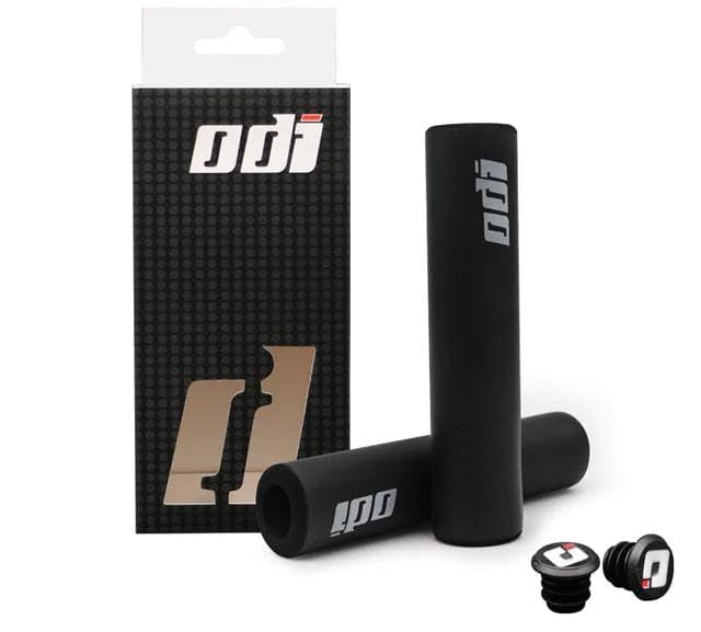 FCCRACING FCC Racing Present ODI Bicycle Grip Handlebar Grips Soft Bike Accessories (Black) - Image 1