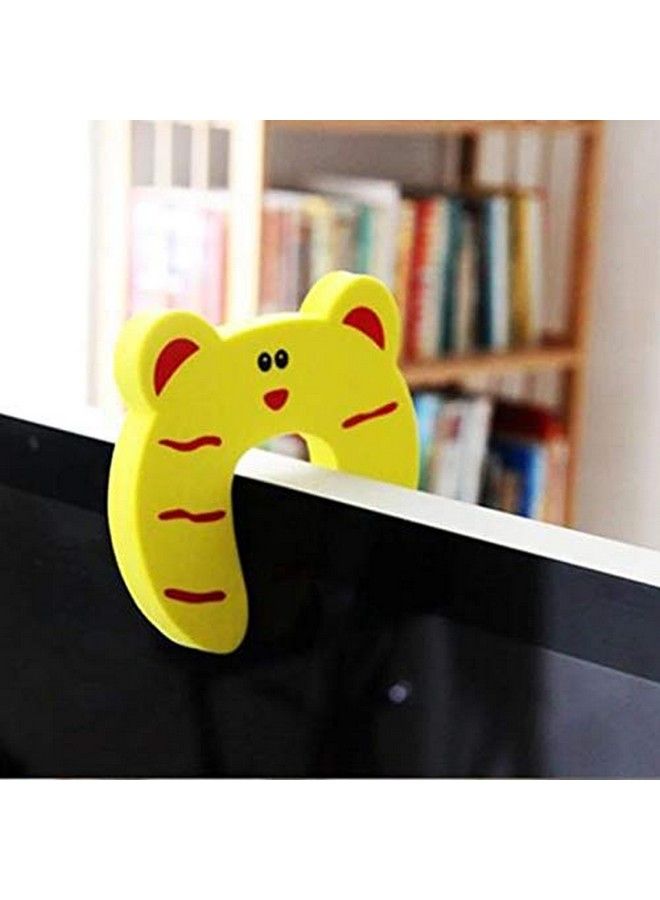 Orcoa Finger Pinch Foam Door Guard;Stopper Prevent Finger Pinch Injuries(Random Designs) (Pack Of 4) - Image 5