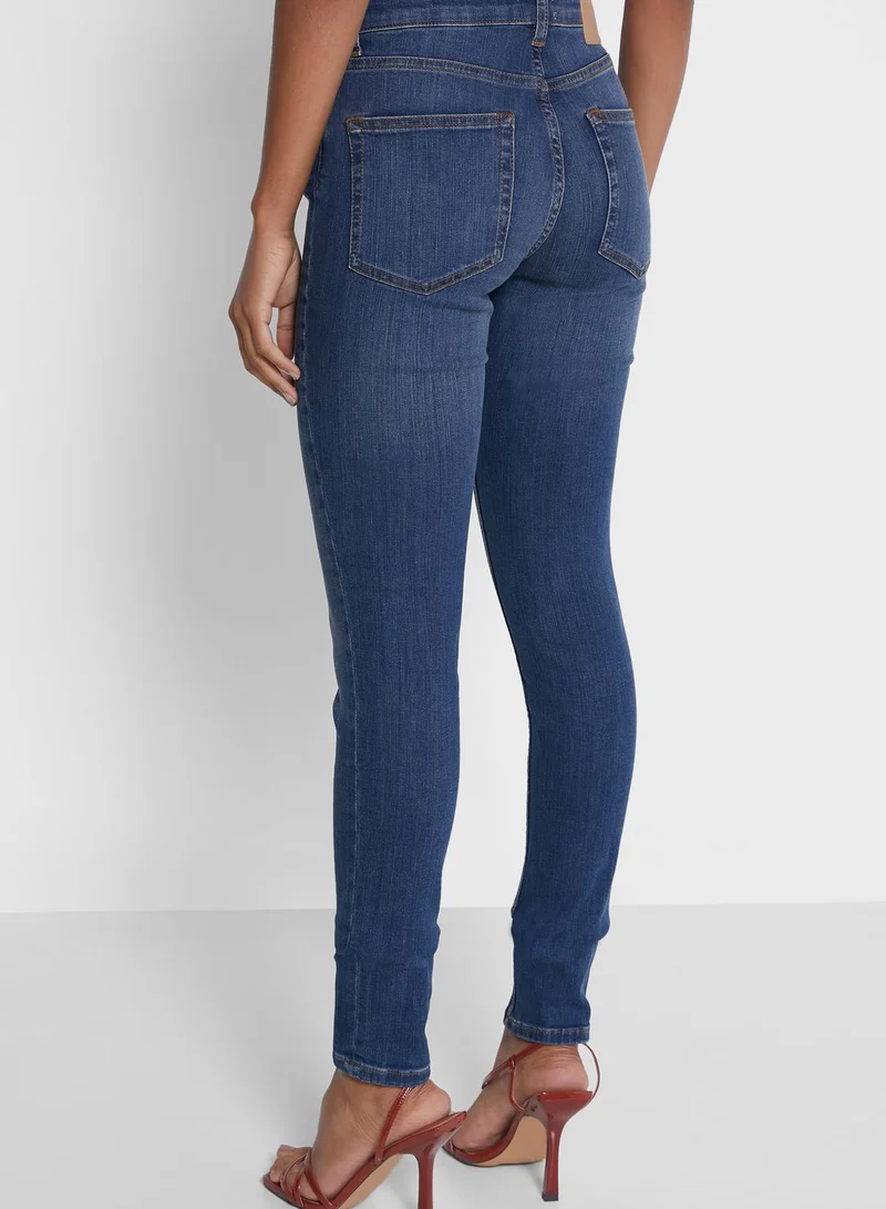 French Connection High Waist Skinny Jeans