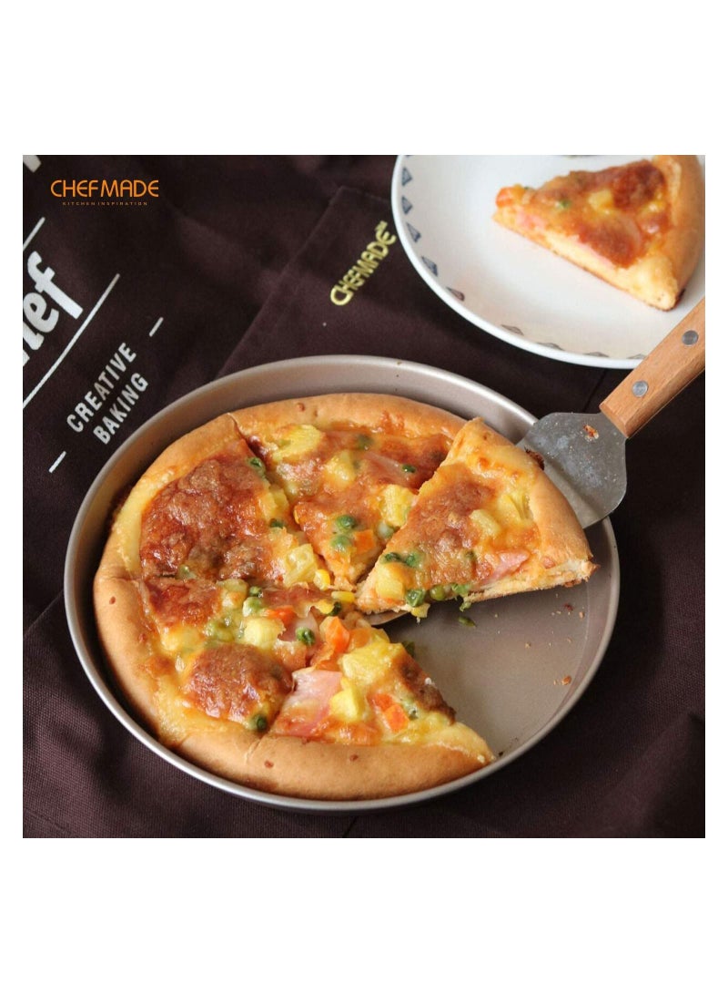 chefmade Pizza Pan 10 Inch Non Stick Pancake Bakeware - Image 5