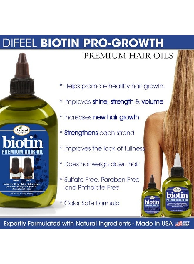 ديفيل زيت الشعر ديفيل بيوتين بريميوم - كبير 12 أونصة - Image 5