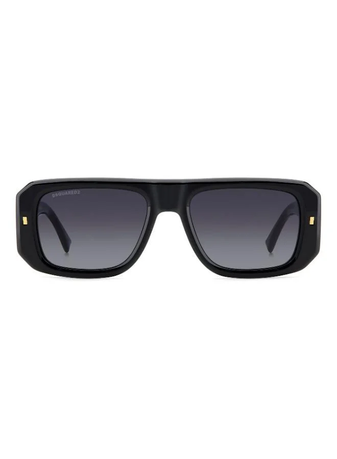 ديسكويرد2 نظارات شمسية مستطيلة بإطار مسطح