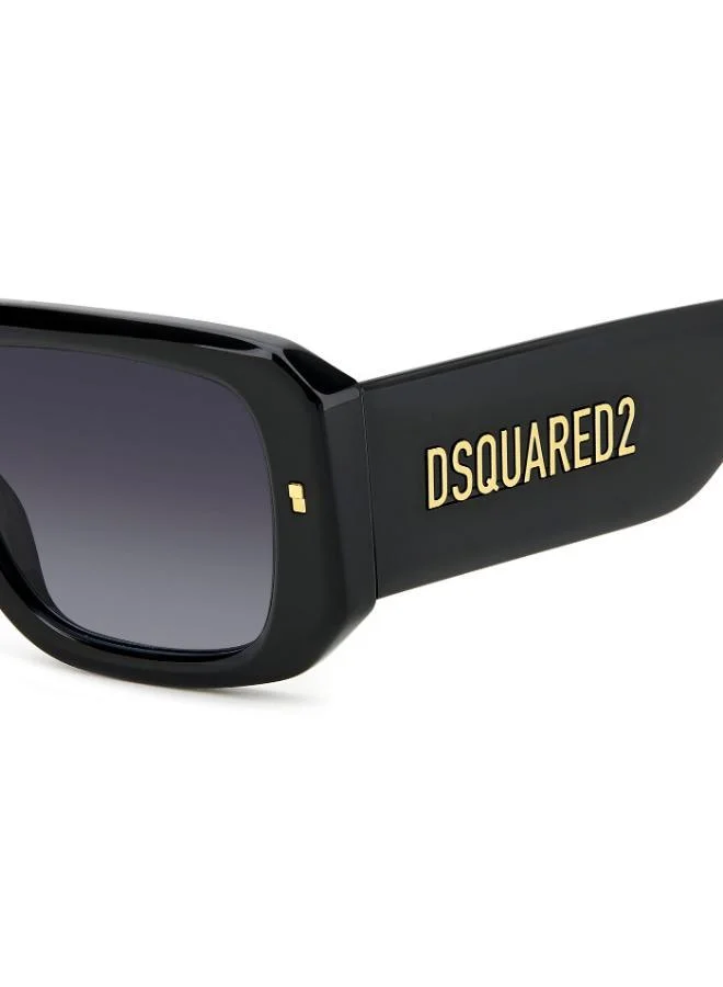 ديسكويرد2 نظارات شمسية مستطيلة بإطار مسطح