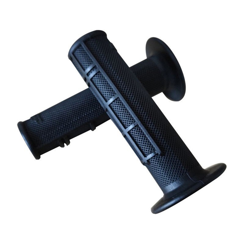 ATV Hand Grips: 2 Pcs Black Soft TPR Friction Material - Shock Resistant Comfort 7/8 Inch (22mm) ATV Handlebar Grips for Most Thumb Throttle ATVs, 400ex & Similar Models - Image 4