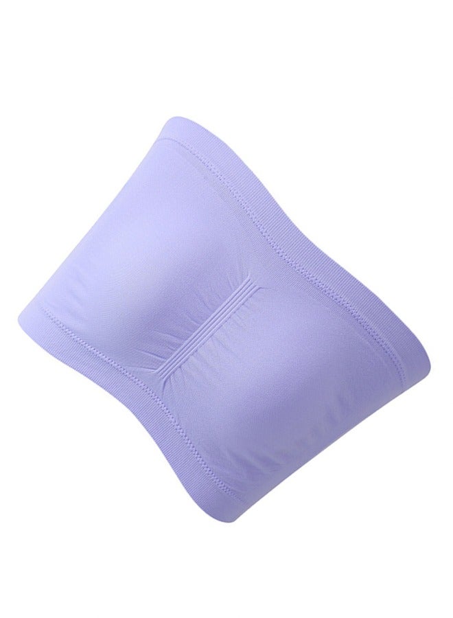 Loquat Seamless One Line Sports Bra Purple  - Image 3