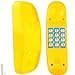 Haconba Swingset Phone Toys Playground Treehouse Phone Pretend Telephone Toy with Numeric Key for Kids Outdoor Playground Treehouse Jungle Gym Accessories Yellow - Image 2