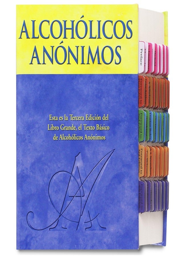 LParkin AA Big Book Index Tabs – 72 Color-Coded PVC Laminated Tabs for Alcoholic Anonymous Big Book (4th Edition), Includes Alignment Guide, 66 Coding Guidelines Tabs 6 Blank Tabs (Book Not Included) - Image 1