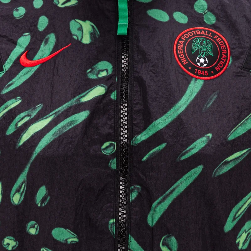 Nike Black Women's Nigeria Lighweight CTS GX Jacket for Women | Best Price UAE