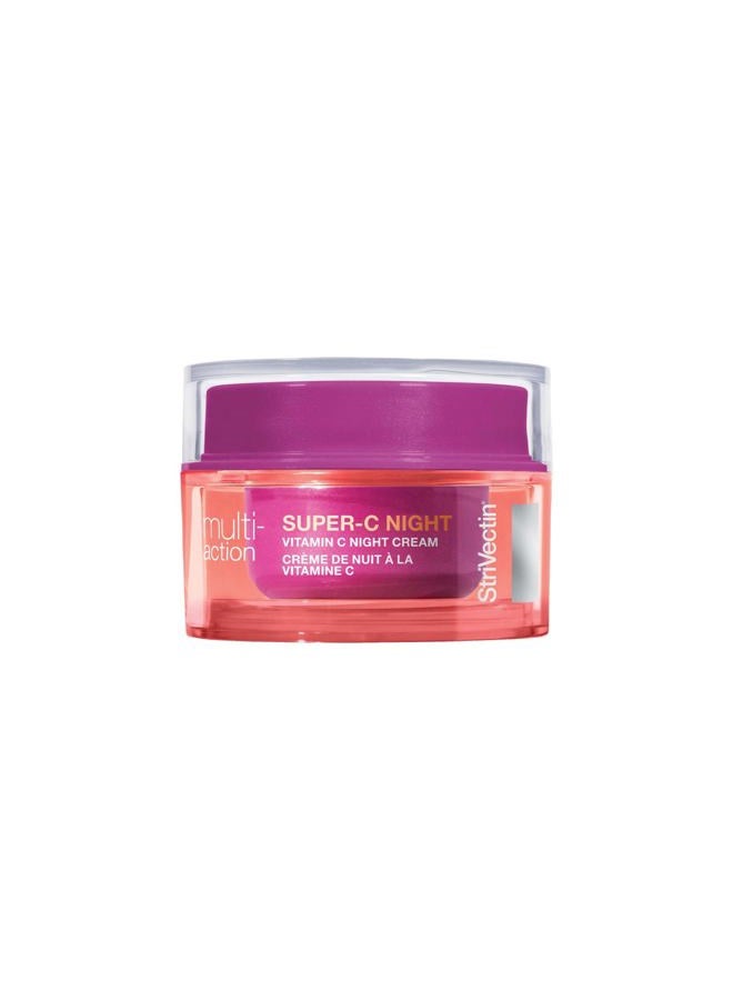 Strivectin Super-C Night Vitamin C Night Cream, Brightening & Firming, Boost Skin Dullness with Hyaluronic Acid, 1.7 Oz - Image 1