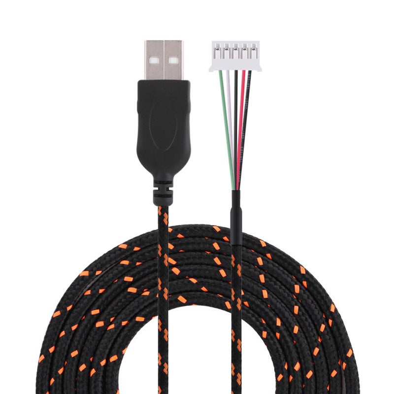 كابل بديل لماوس ستيل سيريز كانا - كابل USB مضفر بطول 2 متر مع موصل 5 دبابيس لفئران الألعاب - Image 2