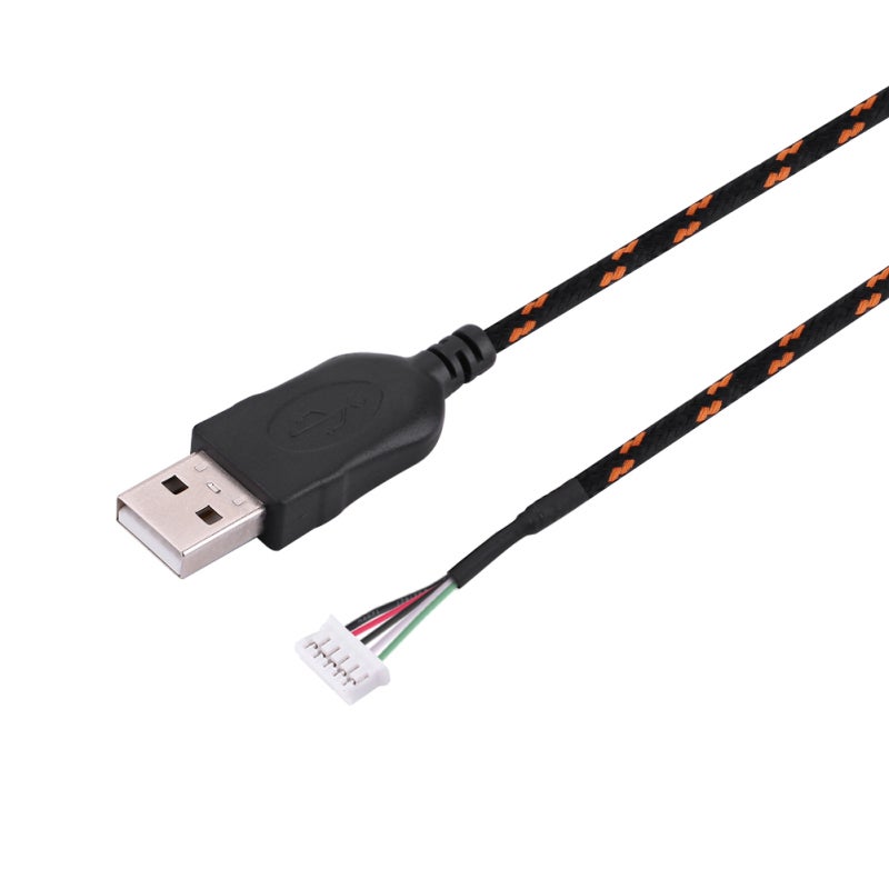 كابل بديل لماوس ستيل سيريز كانا - كابل USB مضفر بطول 2 متر مع موصل 5 دبابيس لفئران الألعاب - Image 5