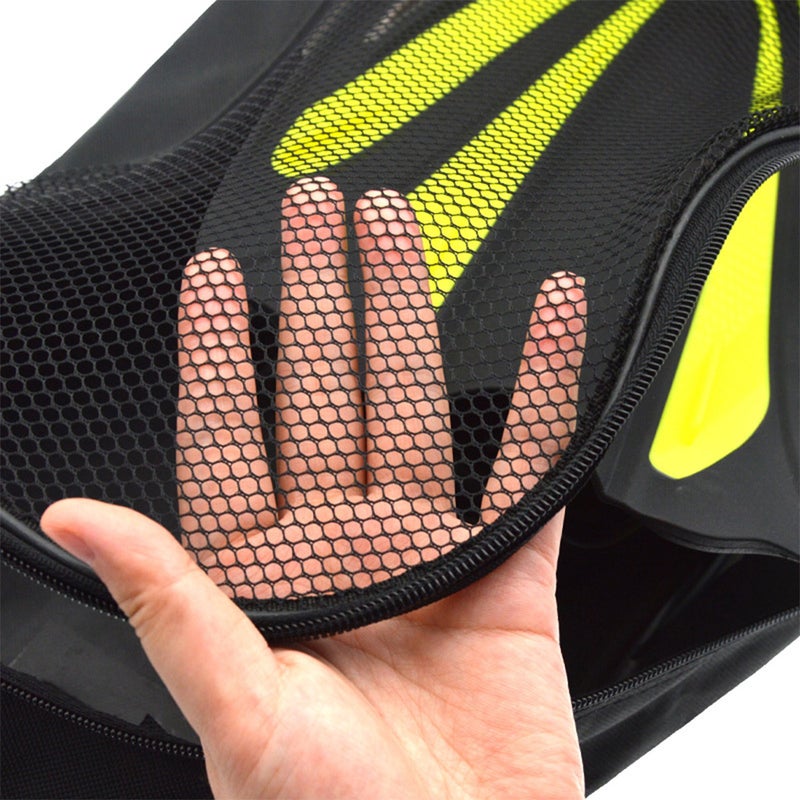 Portable Diving Fins Bag PVC Fins Protective Bag with Shoulder Strap for Scuba Diving - Image 2