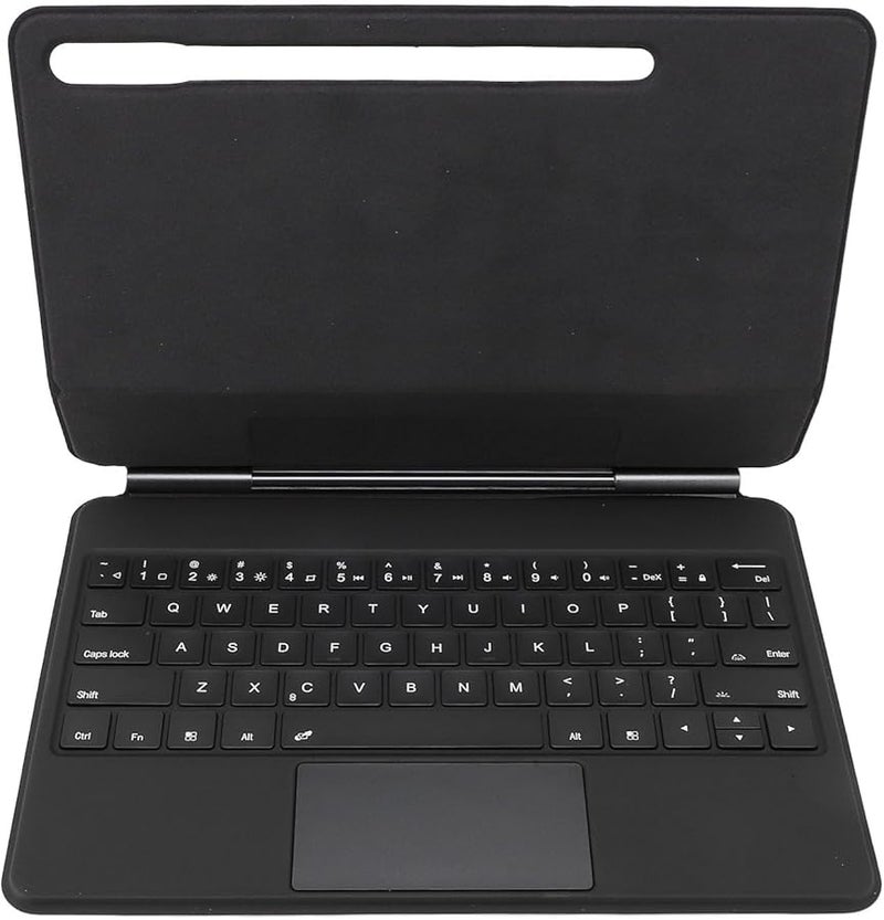 غطاء لوحة مفاتيح مغناطيسي لجهاز Galaxy Tab S7 Plus وS8 Plus وS9 Plus مع حامل لوحة اللمس وحامل القلم، بطارية تدوم 200 ساعة - Image 1