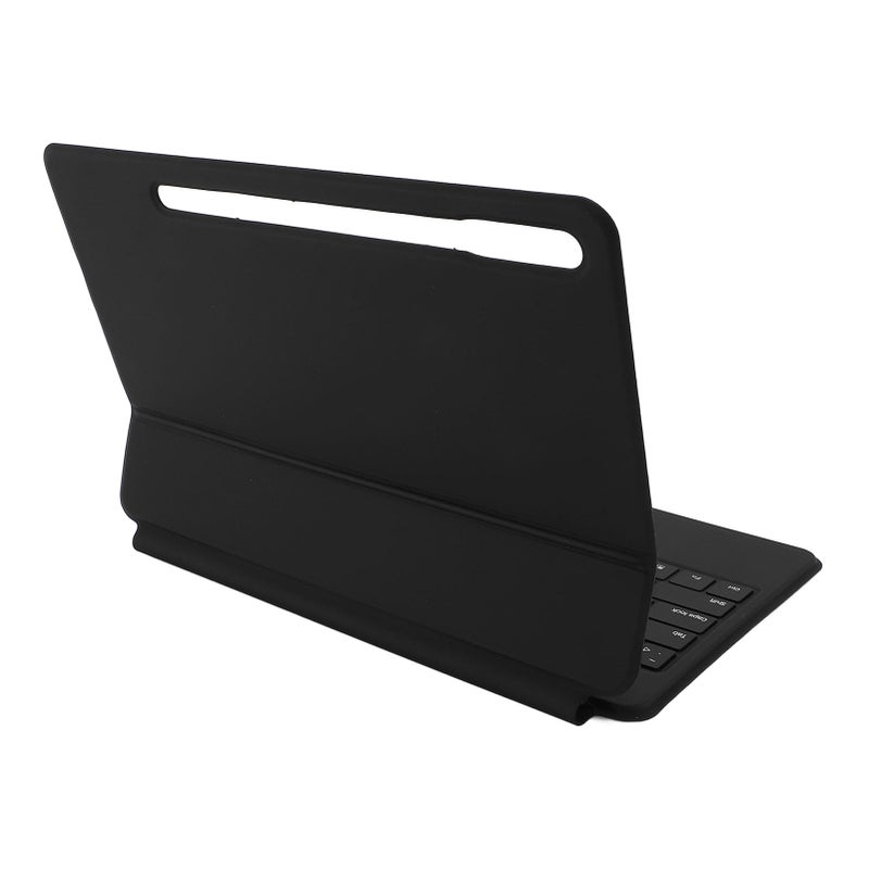 غطاء لوحة مفاتيح مغناطيسي لجهاز Galaxy Tab S7 Plus وS8 Plus وS9 Plus مع حامل لوحة اللمس وحامل القلم، بطارية تدوم 200 ساعة - Image 4