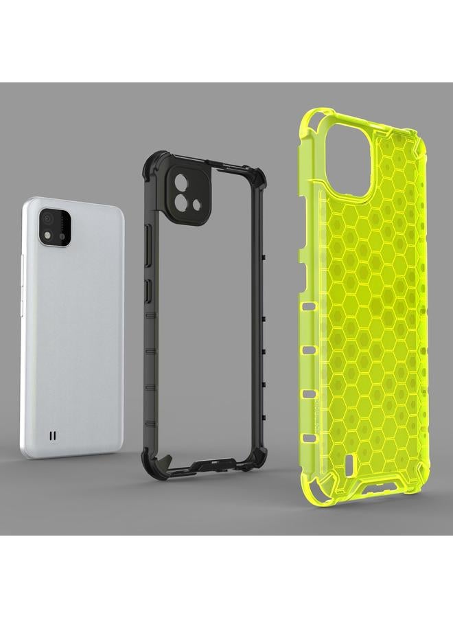 اس-توب جراب لهاتف OPPO Realme C20 مقاوم للصدمات مصنوع من مادة PC + TPU - Image 3