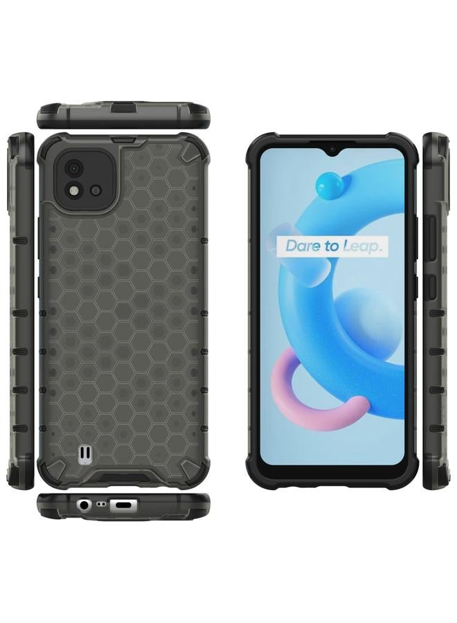 اس-توب جراب لهاتف OPPO Realme C20 مقاوم للصدمات مصنوع من مادة PC + TPU - Image 2