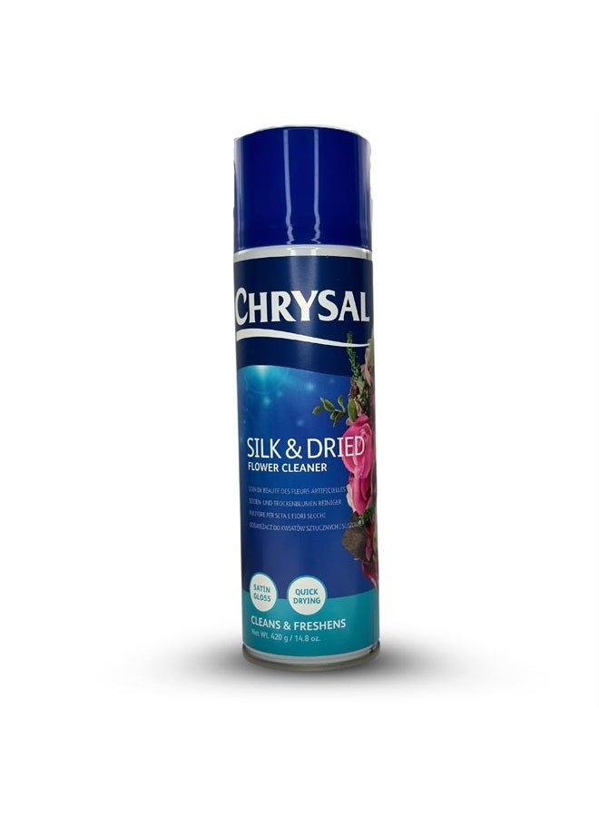 CHRYSAL Silk & Dried Flowers Cleaner Spray (16.9 oz) - Floral Supplies For Artificial Plants - Flower Arrangements Supplies - Ideal Florist Supplies – Artificial Plant accessories - Silk Plants Cleane - Image 1