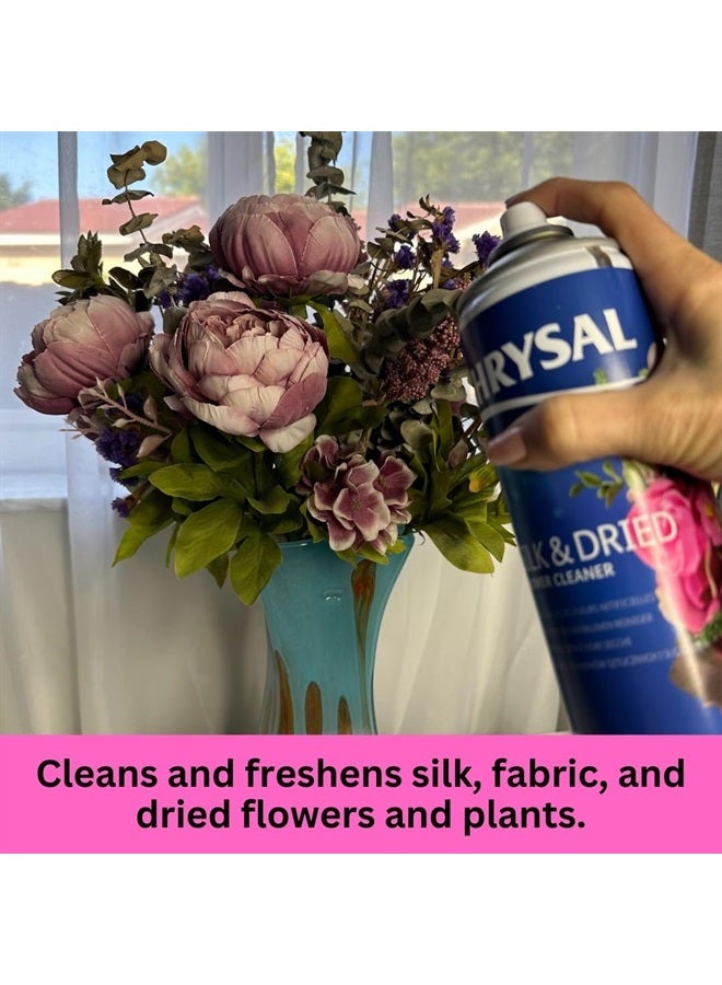 CHRYSAL Silk & Dried Flowers Cleaner Spray (16.9 oz) - Floral Supplies For Artificial Plants - Flower Arrangements Supplies - Ideal Florist Supplies – Artificial Plant accessories - Silk Plants Cleane - Image 3