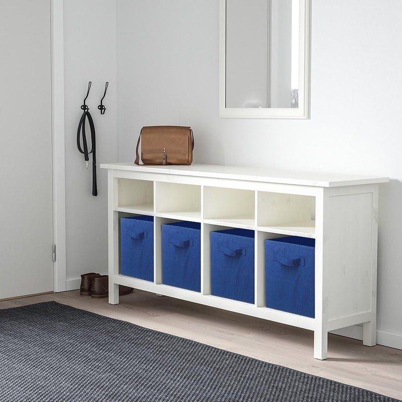 PowerKing Storage Box, 6 Foldable Storage Cubes Storage Box Organiser Made of Fabric – Dark Blue - Image 4