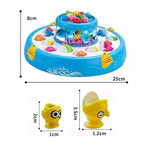 Hatello Toy for Kids (2 Rotary Pond and 4 pods with Music and Lights) - Image 3