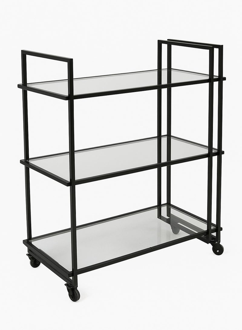 Drinks serving table 3 shelves - Image 2
