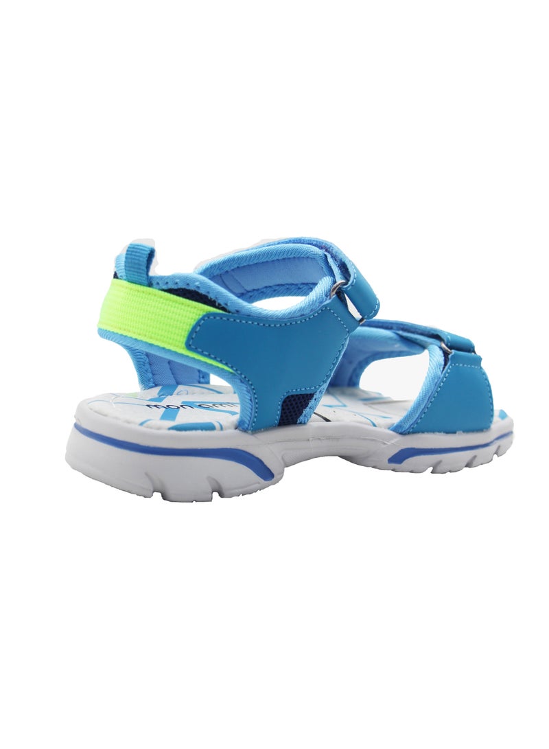 Mon Ami Boys and Kids Sandals | Soft Bottom, Velcro Strap Children Sports Sandals Unisex - Summer Baby Boy Sandals for Beach, Outdoor & Seaside | Casual Sandals for Toddler Girls, Boys & Kids - Image 5