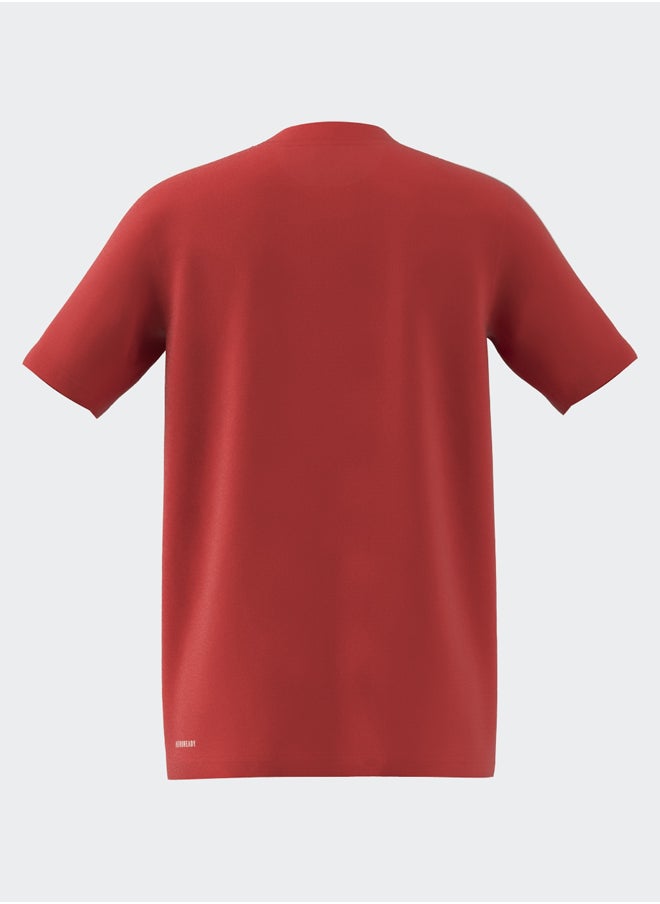 Adidas - Train Essentials Aeroready 3-Stripes Regular-Fit T-Shirt - Image 1