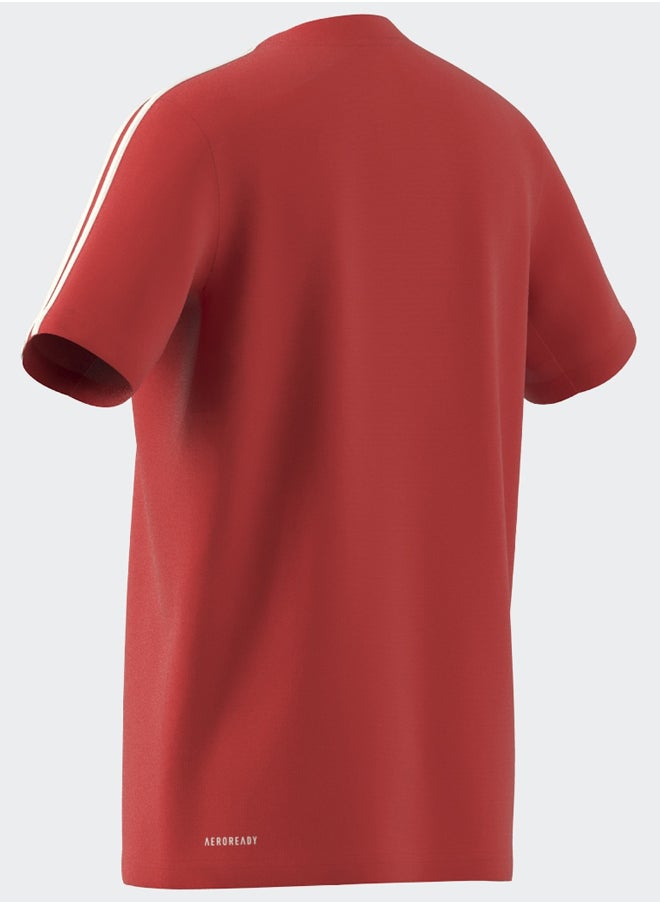 Adidas - Train Essentials Aeroready 3-Stripes Regular-Fit T-Shirt - Image 1