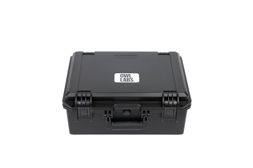 Owl Labs OWL Official Meeting Owl HardSided Carrying Case Fits All Versions USB Power Cables Expansion Mic Power Supply - Image 3