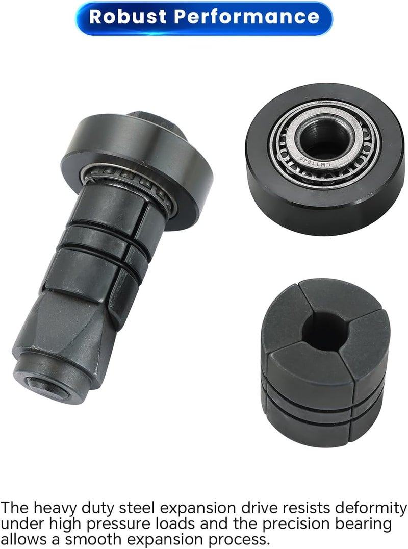 ATPEAM Exhaust Pipe Expander Stretcher Tool Set - 28mm Muffler Pipe Spreader Automotive Car Tool Kit (1-5/8 to 4-1/4 Inches) with Storage Case - Image 5