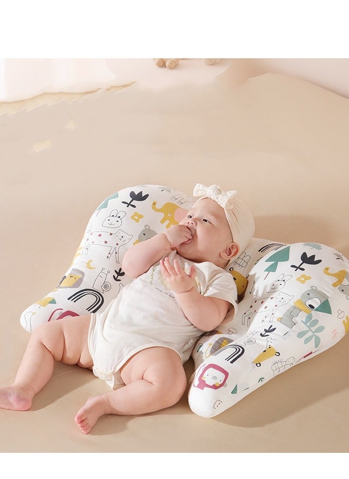 MIXDE Baby Nursing Pillow For Breastfeeding - 30 Degree Incline, Enlarged And Widened  - Image 1