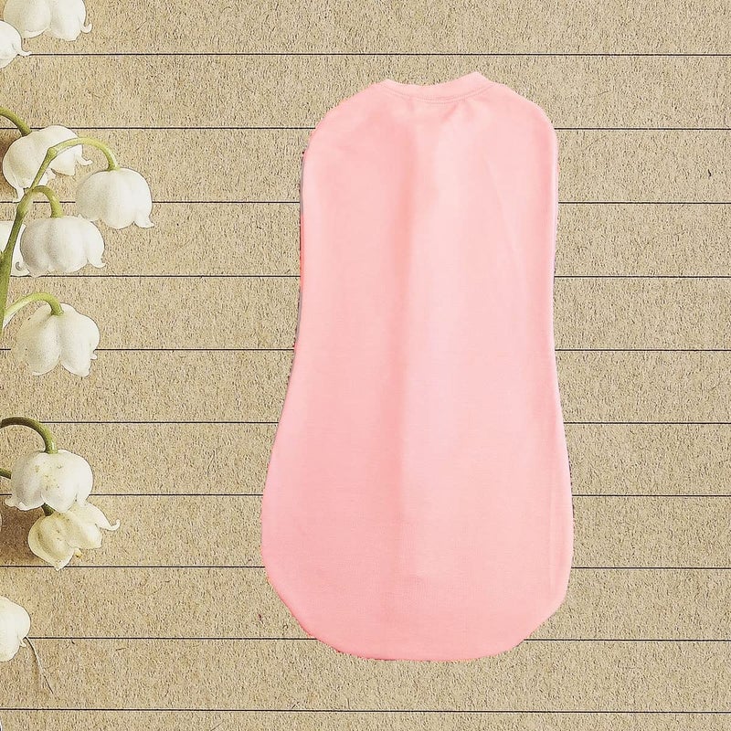 MammaChamp PODSwaddleSleeping BagSack for NewbornBaby 06 Months PinkWhite - Image 5