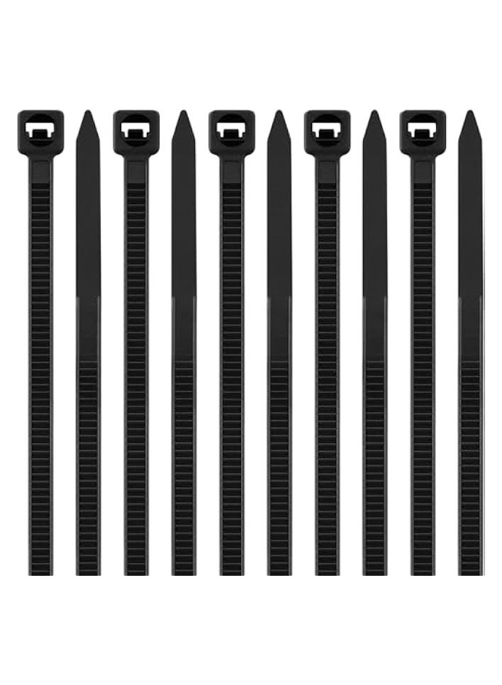 erorex Cable Tie (250mm, 100 Pieces, Black) - Image 2