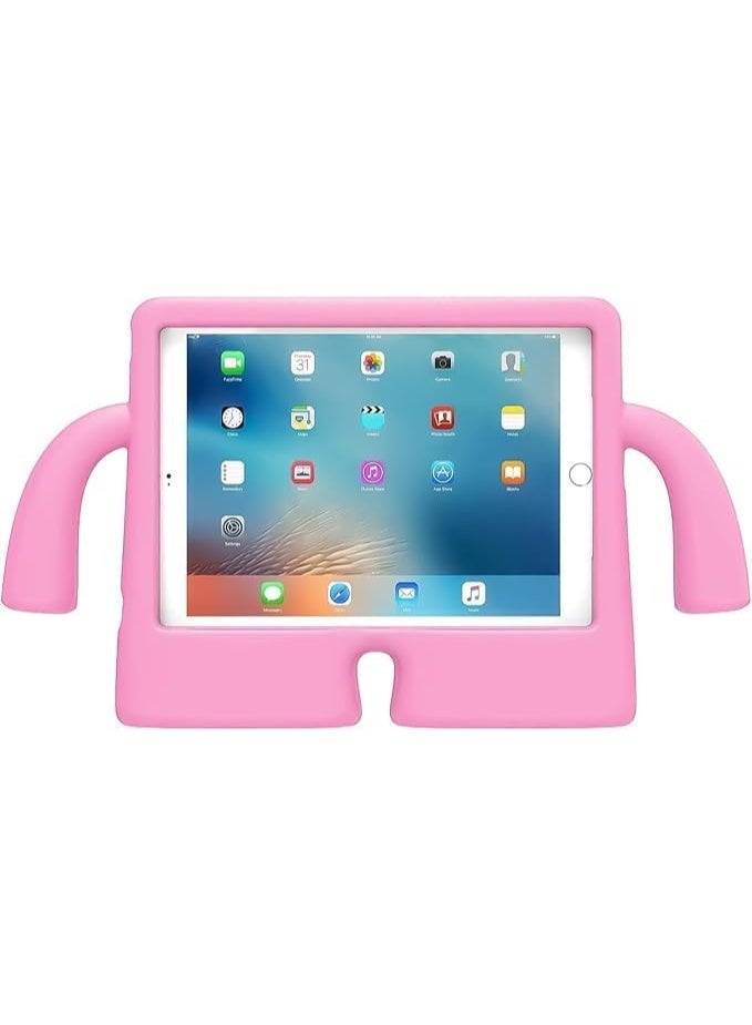 Cartoon Shockproof Kid's Friendly Case Stand For Samsung Tap S7 Plus / S7E/ S8 Plus / S9 Plus /S9 Fe Plus (Pink) - Image 1