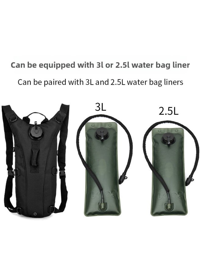 Generic Outdoor Sports Camouflage Backpack Double Shoulder Water Bag Pack Riding Hiking Bag Tactical Backpack EVA Inner Liner Oxford Cloth-Color:CP Camouflage-Capacity:Below 3L - Image 3