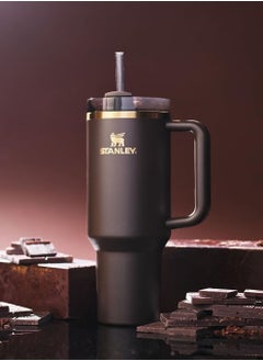Quencher H2.0 FlowState Stainless Steel Vacuum Insulated Tumbler with Lid and Straw for Water, Iced Tea or Coffee, Smoothie and More, 40 oz