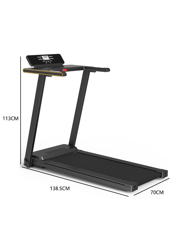 ETG - Household Silent Foldable Treadmill 1-12km/h Speed Adjustment, Full Touch Screen, with Remote Control, 120KG Load Capacity,220v/50-60hz - Image 1